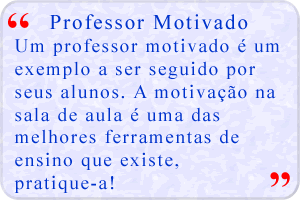 mensagem de motivação para professores