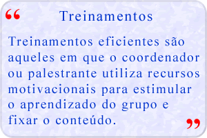 mensagem para motivar cursos e treinamentos