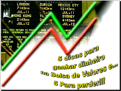 slides sobre a bolsa de valores