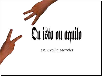 mensagem motivacional baseada em poema de cecília meireles