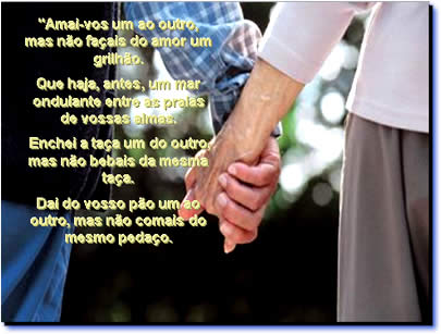 Aos casais - Mensagem Motivacional para relacionamentos - Power Point