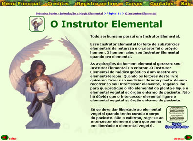 conteúdo multimídia do curso de magia elemental