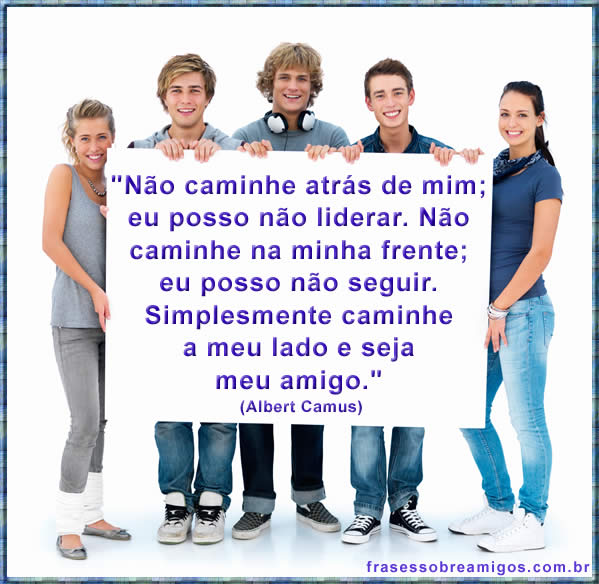 Frases de amizade para facebook