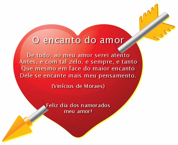 Frases de Amor para facebook para dia dos namorados