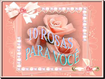 rosas e muito amor em linda mensagem powerpoint