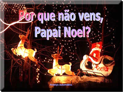 mensagens musicais do Papai Noel