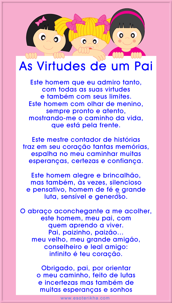 textos dia dos pais, textos sobre pai